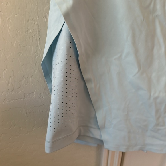 Lululemon Super High Rise Side Slit Tennis Skirt light blue 14 NWT - Picture 3 of 8